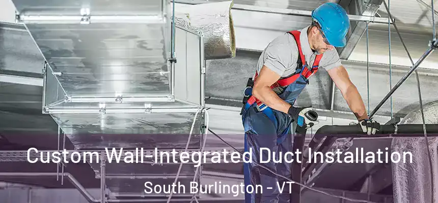  Custom Wall-Integrated Duct Installation South Burlington - VT